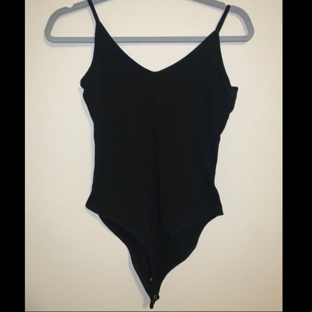 American eagle ribbed body hugging bodysuit